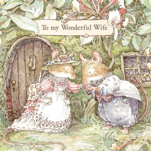 Brambly Hedge Wedding Anniversary Card