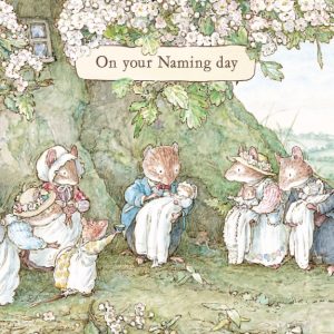 Brambly Hedge Naming Day Card