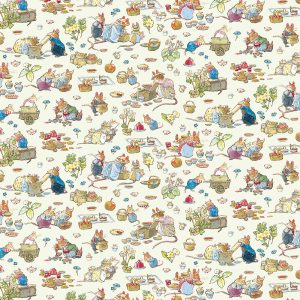 5 sheets of Brambly Hedge wrapping paper