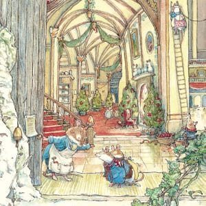 Midwinter Preparations-Pack of 8 Cards