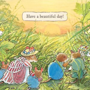 Sunset in the Meadow Birthday Card