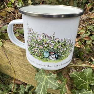 Summer Story Enamel Mug