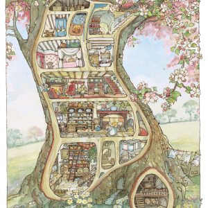 "Crabapple Cottage" Giclée Print
