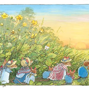 "Sunset in the Meadow" Giclée Print