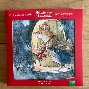 The First Flakes of Snow Were Beginning to Fall-Pack of 8 Cards
